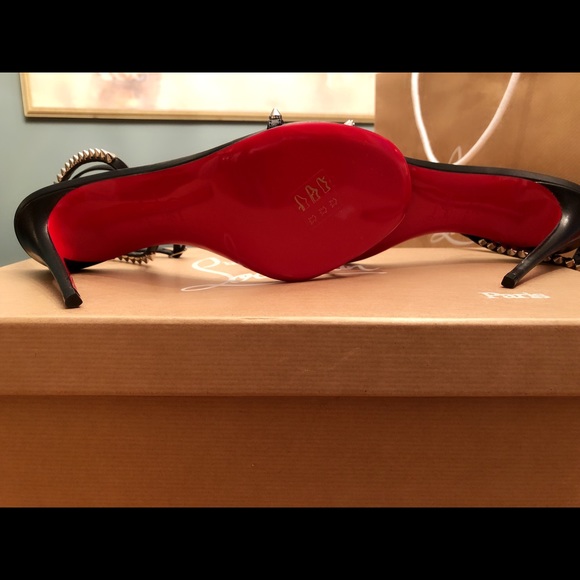 BRAND NEW * So Me Spike Red Sole Sandals - Picture 8 of 8